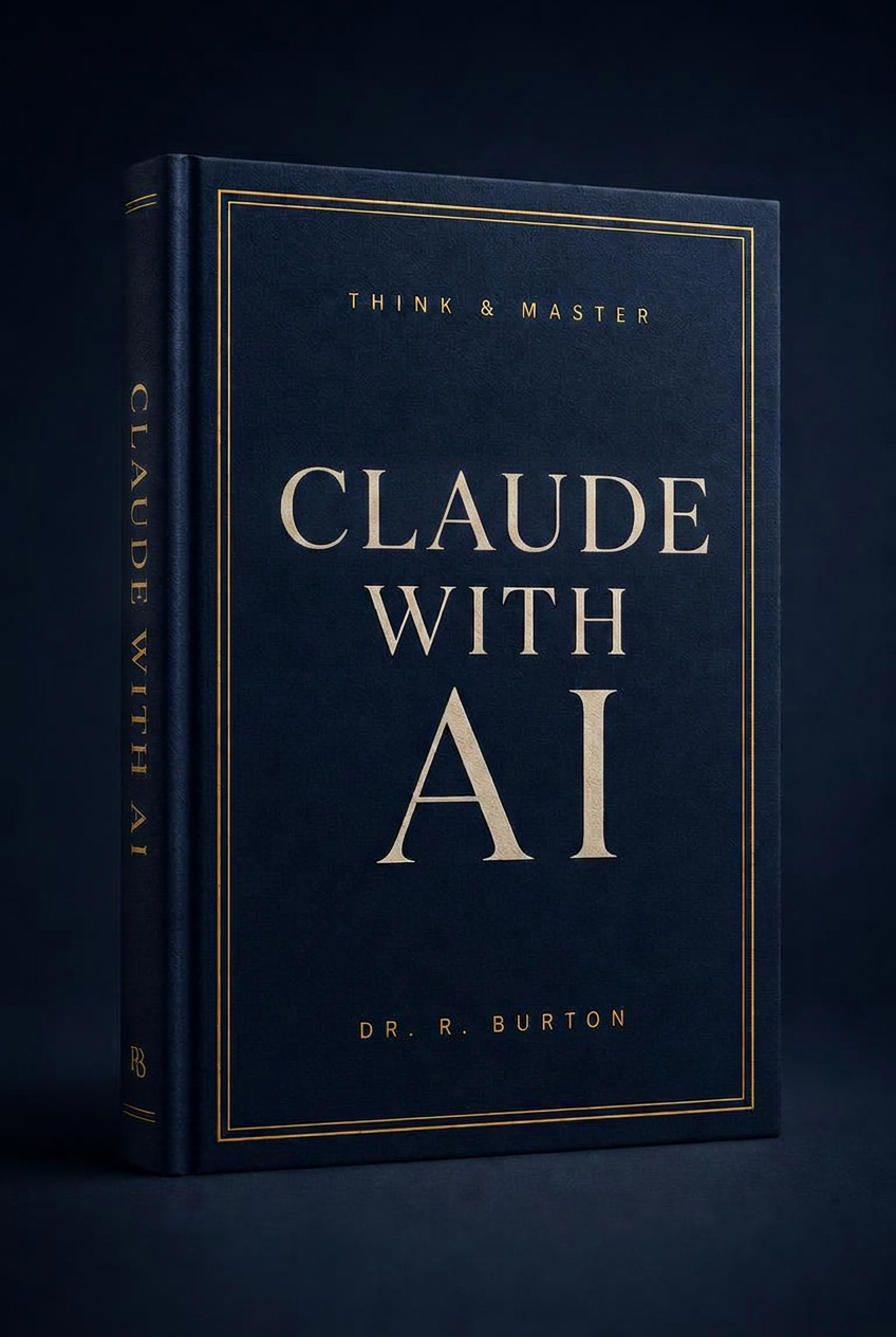 Cover of Think & Master Claude With AI by Dr. R. Burton